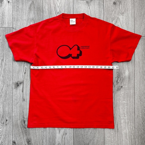 Fourstar Clothing Crewneck T-Shirt Men’s Size Large Red Vintage Skateboards Y2k - Picture 8 of 10